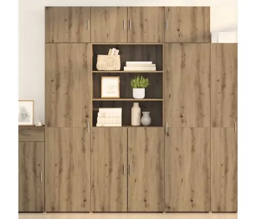 Augstais Skapītis Artisānā Ozols 80 X 42,5 X 185 Cm Vidaxl