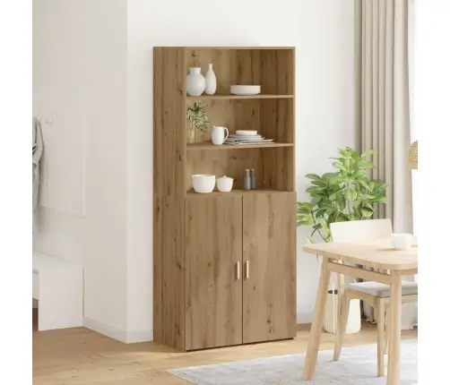 Augstais Skapītis Artisānā Ozols 80 X 42,5 X 185 Cm Vidaxl