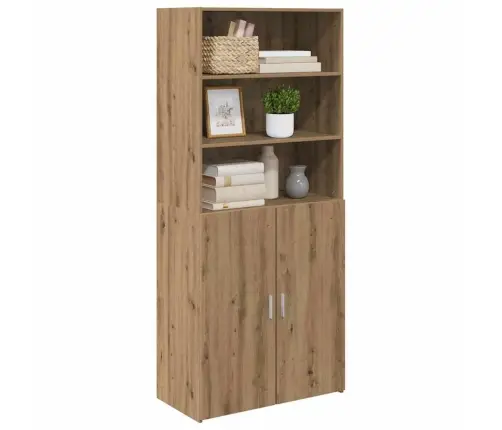 Augstais Skapītis Artisānā Ozols 80 X 42,5 X 185 Cm Vidaxl