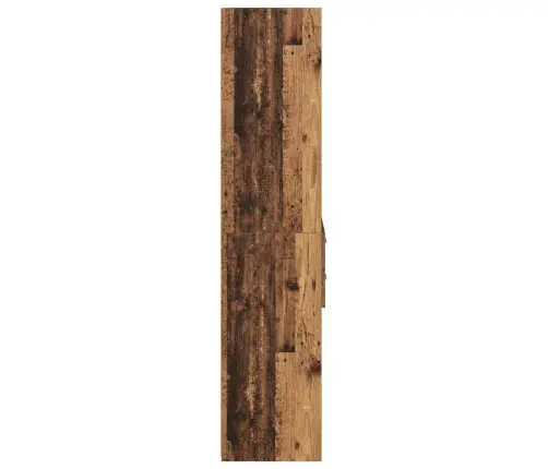 Augstais Skapītis Ar Atvilktni Vecs Koks 40 X 42,5 X 185 Cm Vidaxl