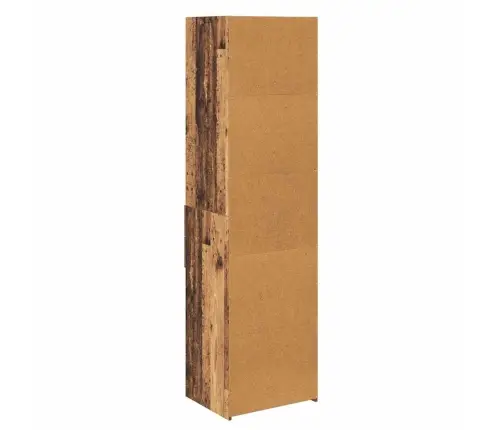 Aukštas Spintelė Su Stalčių Senovinis Medis 50 X 42,5 X 185 Cm