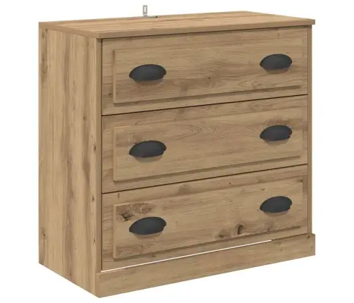 Šoninės Lentynos 3 Pcs Senovinis Medis 210 X 35,5 X 67,5 Cm