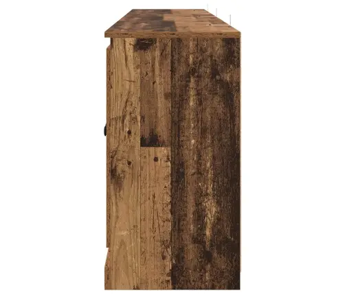 Sānu Skapji Ar Atvilktni 3 Pcs Vecs Koks 210 X 35,5 X 67,5 Cm Vidaxl