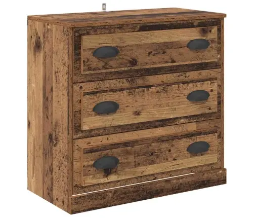 Sānu Skapji Ar Atvilktni 2 Pcs Vecs Koks 70 X 35,5 X 67,5 Cm Vidaxl