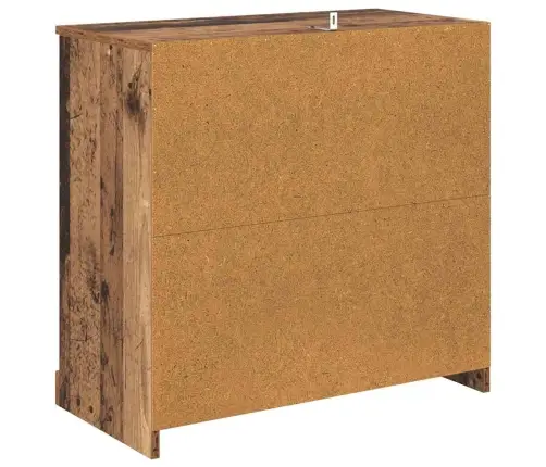 Sānu Skapji Ar Atvilktni 2 Pcs Vecs Koks 70 X 35,5 X 67,5 Cm Vidaxl