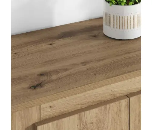 Aukštas Spintelė 3 Pcs Amatininkų Ąžuolas Apdirbta Mediena