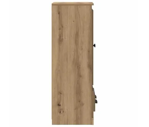 Aukštas Spintelė 3 Pcs Amatininkų Ąžuolas Apdirbta Mediena