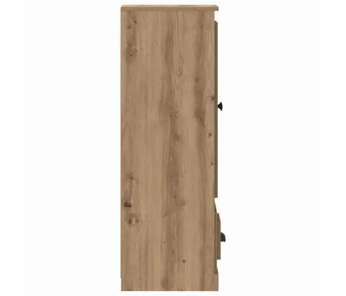 Aukštas Spintelė 3 Pcs Amatininkų Ąžuolas Apdirbta Mediena