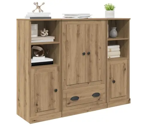 Kõrgushein Sahtliga 3 Pcs Käsitööpuu Tehispuit