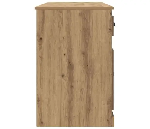 Galda Ar Skapīti Ar Atvilktni Artisānā Ozols 154,5 X 50 X 75 Cm Vidaxl