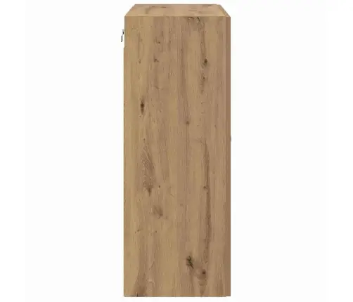 Sienā Uzstādītie Skapji 2 Pcs Artisānā Ozols 69,5 X 34 X 90 Cm Vidaxl