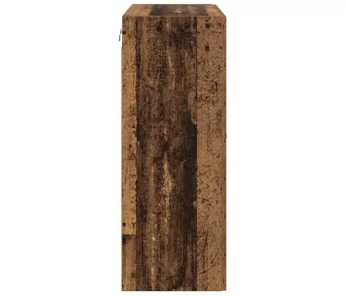 Sienas Skapji 2 Pcs Vecs Koks 69,5 X 34 X 90 Cm Vidaxl