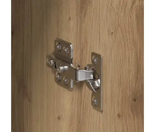 Sienas Skapji 2 Pcs Artisānā Ozols 69,5 X 34 X 90 Cm Vidaxl