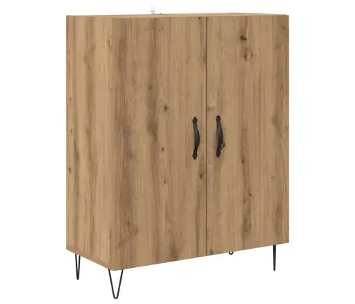 Augstais Skapītis Artisānā Ozols 69,5 X 34 X 180 Cm Vidaxl