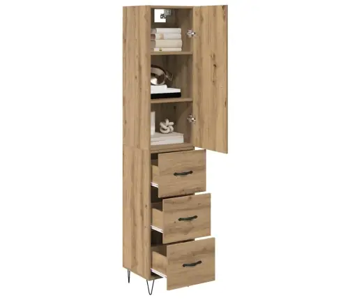 Kõrgushein Sahtliga Käsitööpuu 69,5 X 34 X 180 Cm Tehispuit