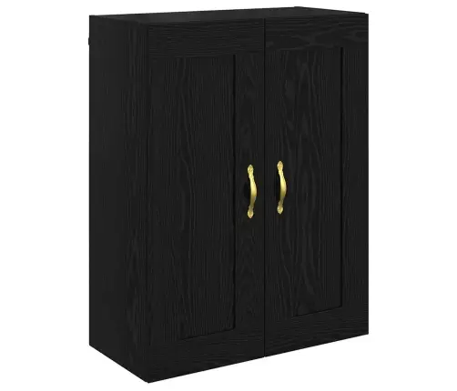 Aukštas Spintelė Juodas Ąžuolas 69,5 X 34 X 180 Cm