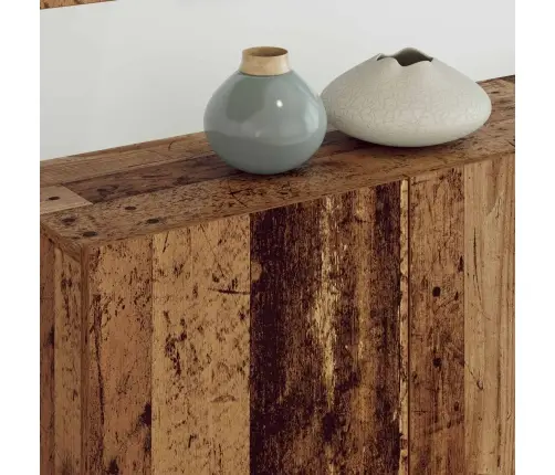 Teleri Seinakapp Seinale Kinnitatav 5 Pcs Vana Puit Tehispuit