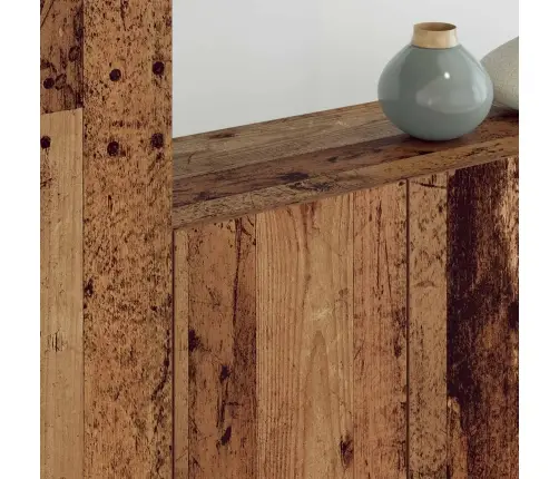 Tv Sienas Stiprinājums 5 Pcs Vecs Koks Inženierijas Koks Vidaxl