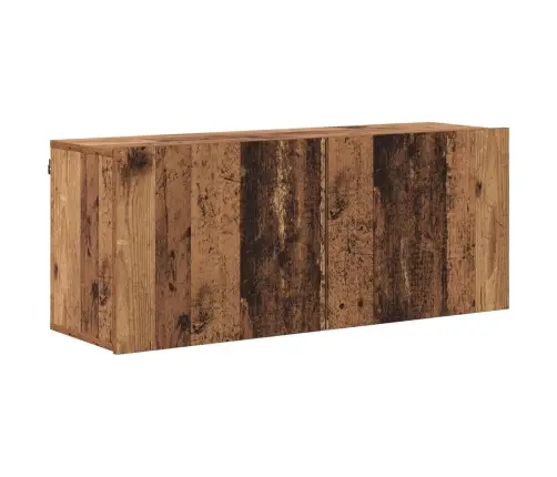 Tv Sienas Stiprinājums 5 Pcs Vecs Koks Inženierijas Koks Vidaxl