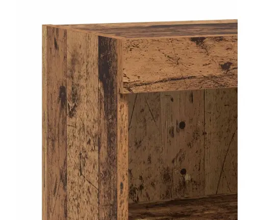 Tv Sienas Vienības 6 Pcs Melns Ozolkoks 100 X 30 X 40 Cm Vidaxl