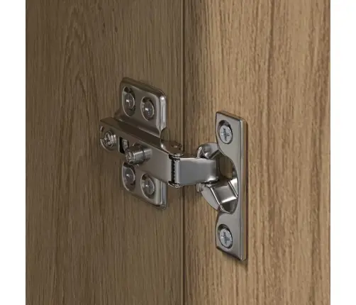 Sānu Skapji Corona 2 Pcs Artisānā Ozols 59 X 39 X 80 Cm Vidaxl