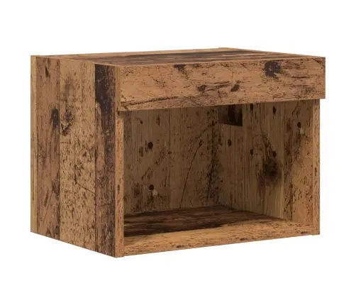 Tv Sienas Skapji 4 Pcs Artisānā Ozols 40 X 30 X 30 Cm Vidaxl