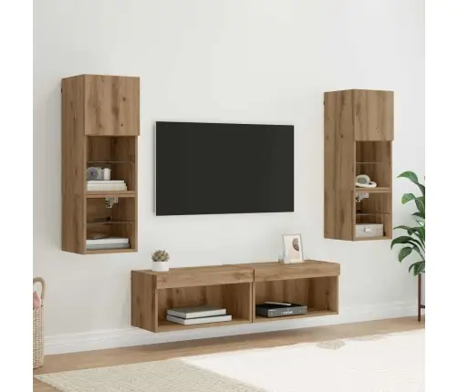 ` 6 Pcs Artisānā Ozols Inženierijas Koks Vidaxl