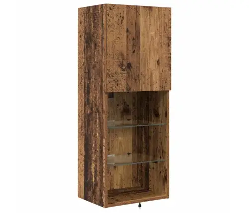 Tv Sieniniai Vienetai 4 Pcs Senas Medis Apdirbta Mediena