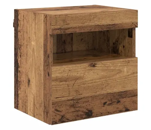 Tv Sienas Vienības 6 Pcs Vecs Koks Inženierijas Koks Vidaxl