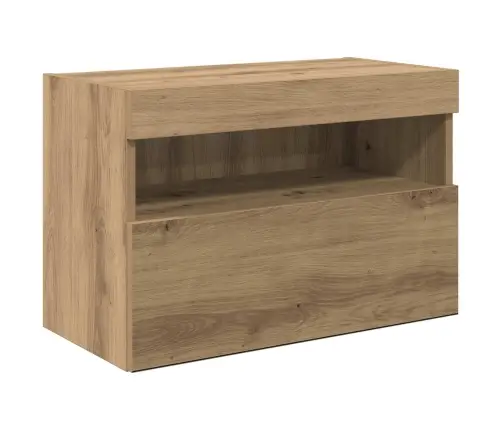 Tv Sieniniai Vienetai 6 Pcs Amatininkų Ąžuolas Apdirbta Mediena