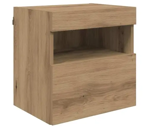 Tv Sienas Komplekti Ar Led 5 Pcs Artisānā Ozols Vidaxl