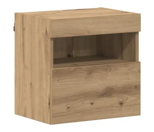 Televizora Skapīša 7 Pcs Artisānā Ozols Inženierijas Koks Vidaxl