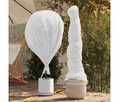 Sals Aizsardzības Augu Flīss Balts 50 X 3,2 M Nesintētā Auduma Vidaxl