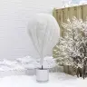 Sals Aizsardzības Augu Flīss Balts 100 X 3,2 M Nesintētā Auduma Vidaxl