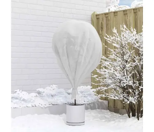 Sals Aizsardzības Augu Flīss Balts 20 X 3,2 M Nesintētā Auduma Vidaxl