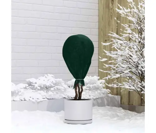 Sals Aizsardzības Augu Flīss Zaļa 20 X 1,6 M Nesintētā Auduma Vidaxl