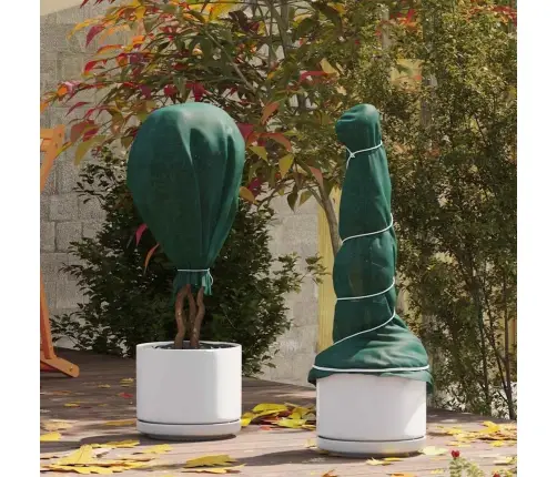 Sals Aizsardzības Augu Flīss Zaļa 100 X 1,6 M Nesintētā Auduma Vidaxl