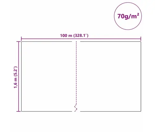 Sals Aizsardzības Augu Flīss Zaļa 100 X 1,6 M Nesintētā Auduma Vidaxl