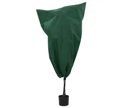 Salu Aizsargājošie Augu Plēves Pārklāji 10 Pcs Zaļa 0,8 X 1,2 M Vidaxl