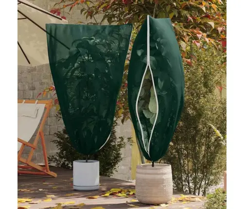 Külmakaitse Taime Fliiskatted 5 Pcs Roheline 1,55 X 1,55 M