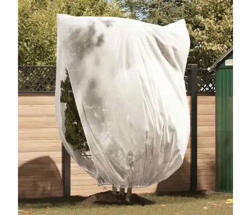 Salu Aizsargājošie Augu Plēves Pārklāji 3 Pcs Balts 2,4 X 2 M Vidaxl