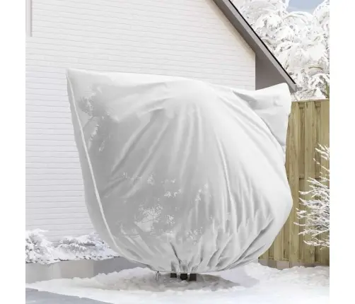 Salu Aizsargājošie Augu Plēves Pārklāji 3 Pcs Balts Vidaxl