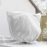 Salu Aizsargājošie Augu Plēves Pārklāji 3 Pcs Balts Vidaxl