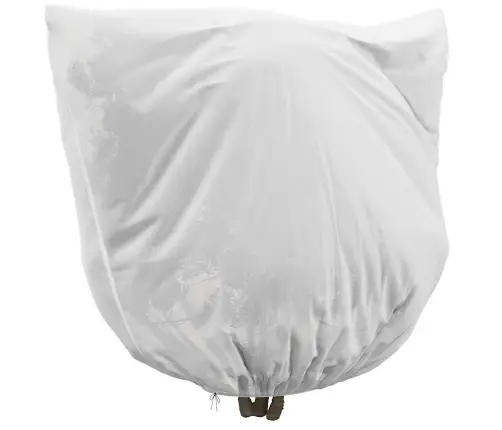 Salu Aizsargājošie Augu Plēves Pārklāji 3 Pcs Balts Vidaxl