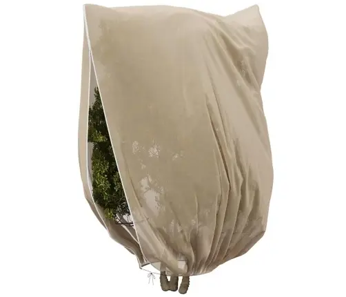 Salu Aizsargājošie Augu Plēves Pārklāji Bēša 2,4 X 2 M Vidaxl