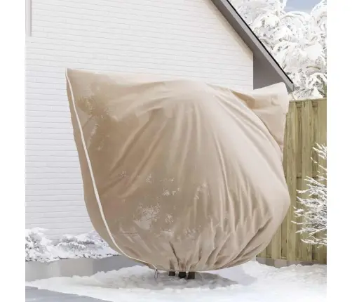 Šalčio Apsauginiai Augalų Fleece Dangčiai 3 Pcs Smėlio