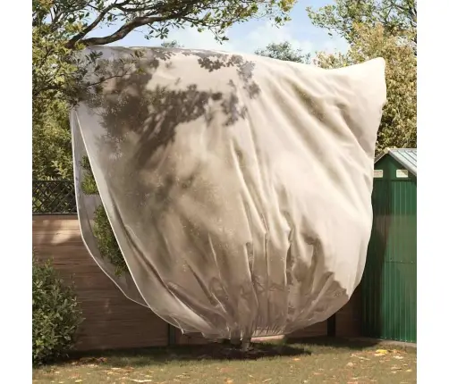 Salu Aizsargājošie Augu Plēves Pārklāji 3 Pcs Bēša 3.5 X 3.93 M Vidaxl