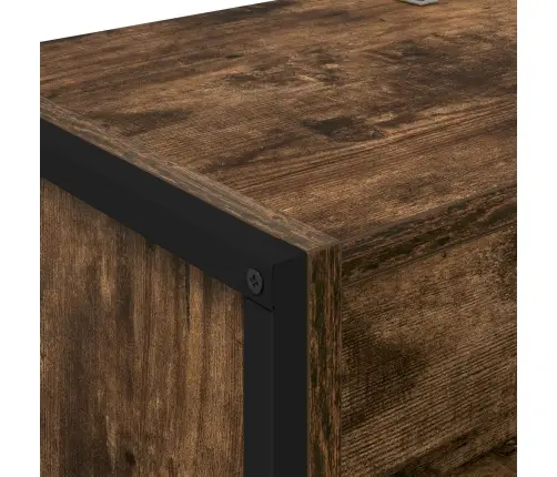 Grāmatplaukts 2 Pcs Dūmu Ozols 80 X 30 X 155 Cm Vidaxl