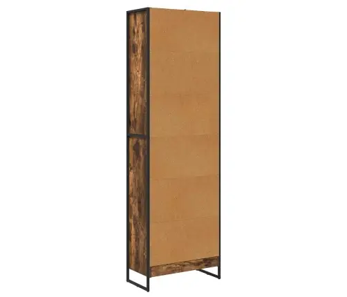 Grāmatplaukts 2 Pcs Dūmu Ozols 80 X 30 X 155 Cm Vidaxl