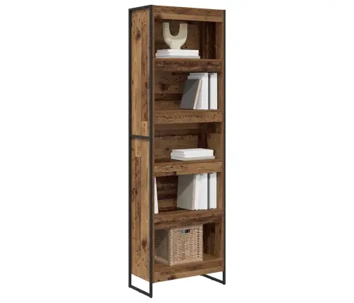 Raamaturiiul 2 Pcs Vana Puit 80 X 30 X 155 Cm Tehispuit